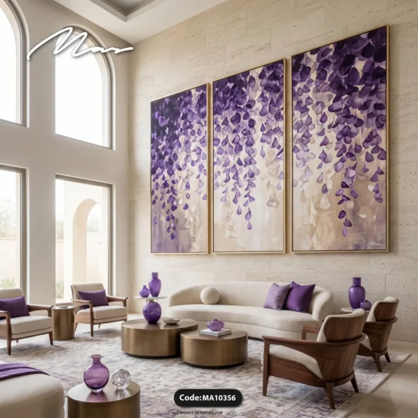Wisteria in Three