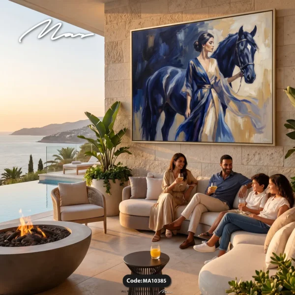 Horses in Cobalt