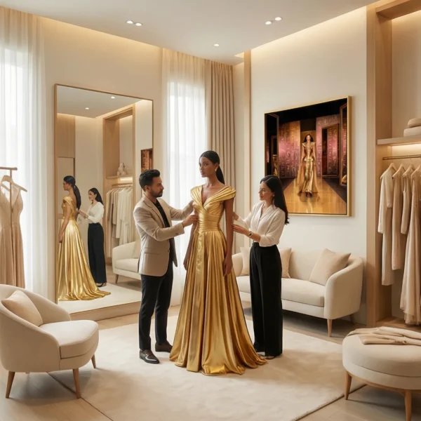 The Golden Dress