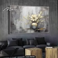 A Vase in Silver Light