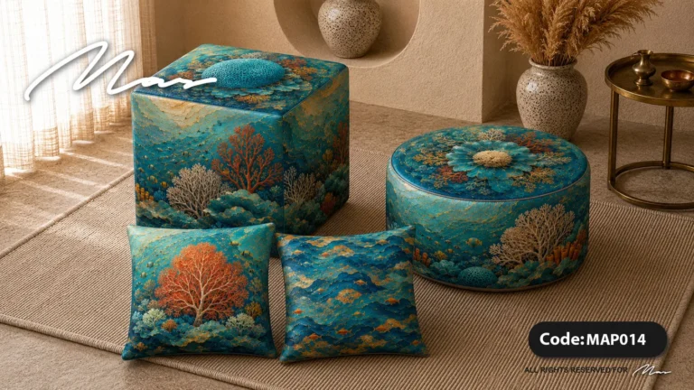 Poufs & Cushions — MAP14