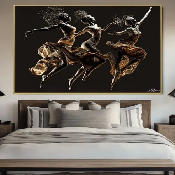 Horses in Gold
