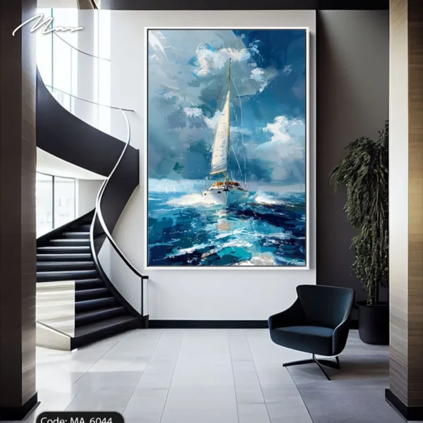 Lighthouse in Blue