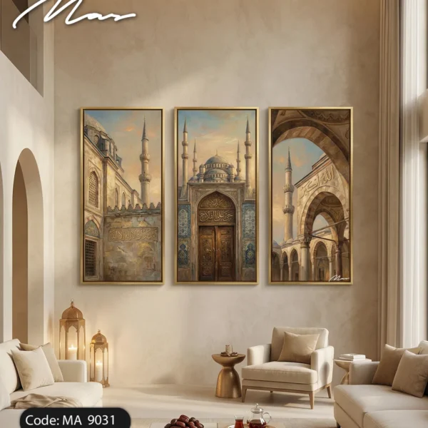 Sacred Courtyards in Three